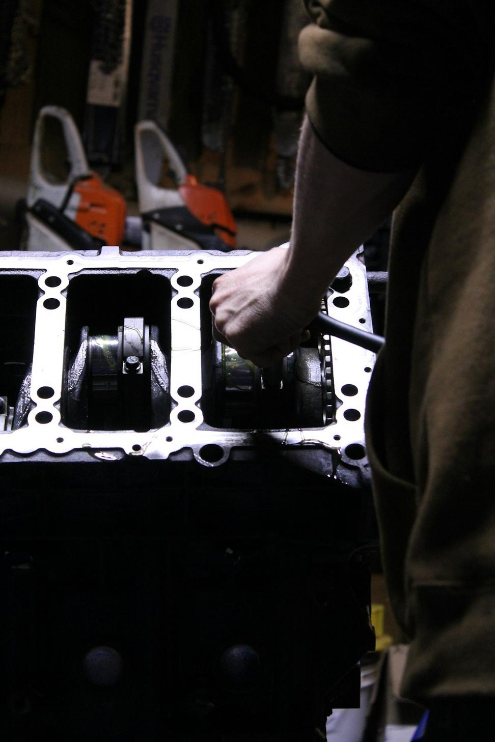 Diesel engine rebuild